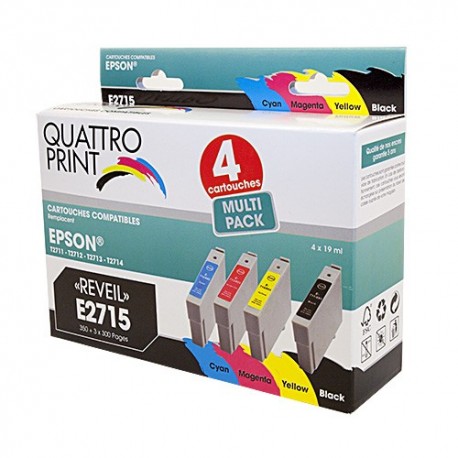 Pack 4 cartouches compatibles T27XL